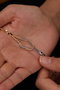 Heliophilia Silver Pulsera de Metal Plata y Oro CBL9752